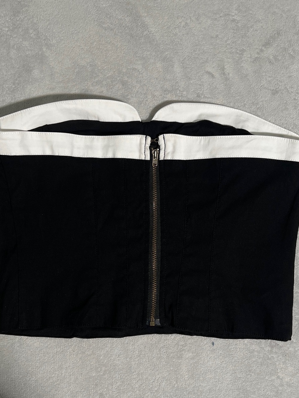 NWT Maeve by Anthropologie Strapless Peekaboo Top size S - Picture 9 of 15